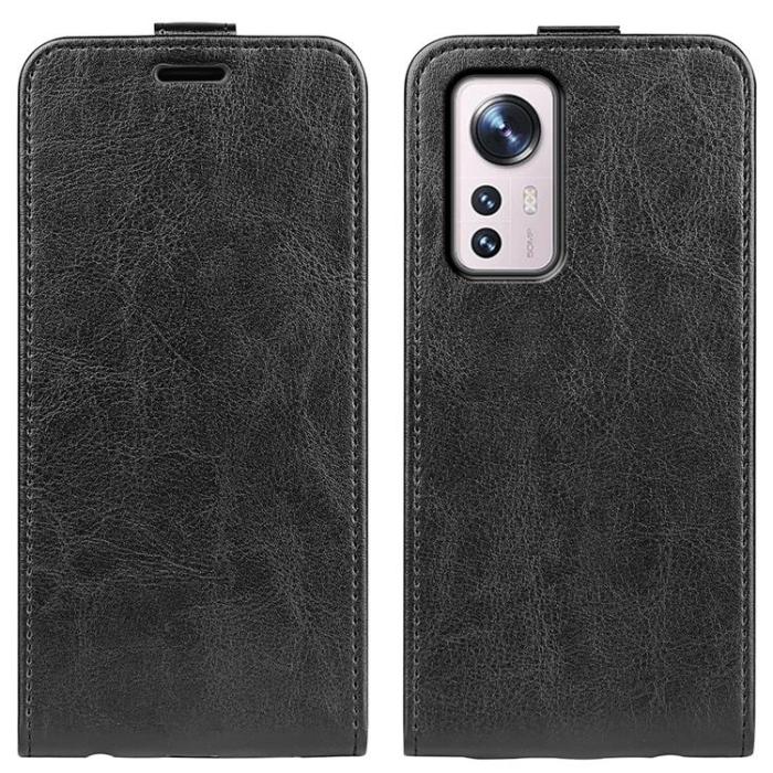 OEM - V-Flip Plånboksfodral Xiaomi 12 Pro - Svart