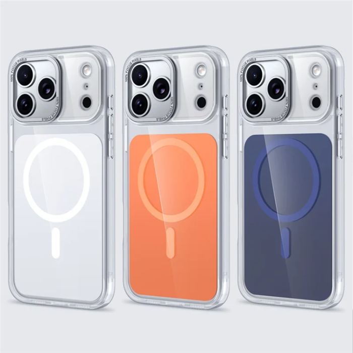 A-One Brand - iPhone 17 Pro Max Mobilskal Magsafe Acrylic - Orange