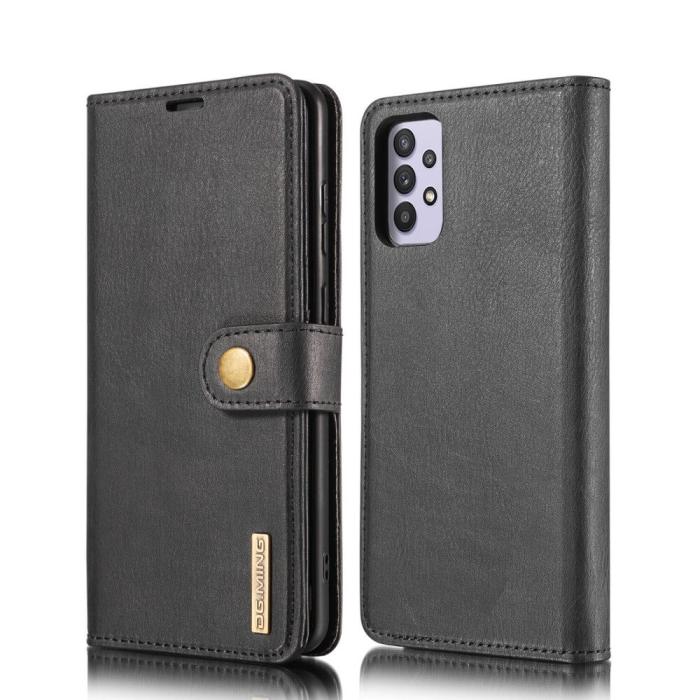 DG.MING - DG.MING 2-in-1 Plånboksfodral Galaxy A32 5G - Svart