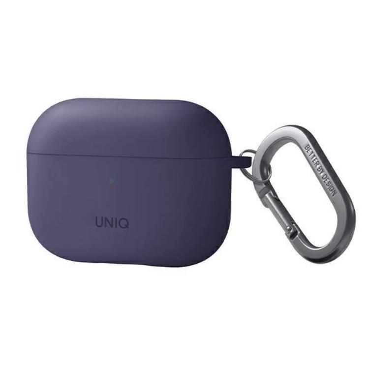 UNIQ AirPods Pro 2 Skal Nexo Silikon med Ear Hooks - Fig Lila | 2353 | AlltMobil