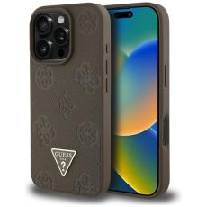 Guess - Guess iPhone 16 Pro Mobilskal MagSafe Hot Stamp Peony Triangle