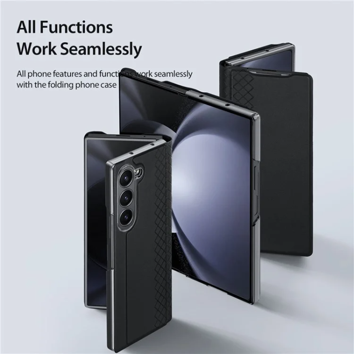 Dux Ducis - Dux Ducis Galaxy Z Fold 6 Plånboksfodral Bril Series - Svart