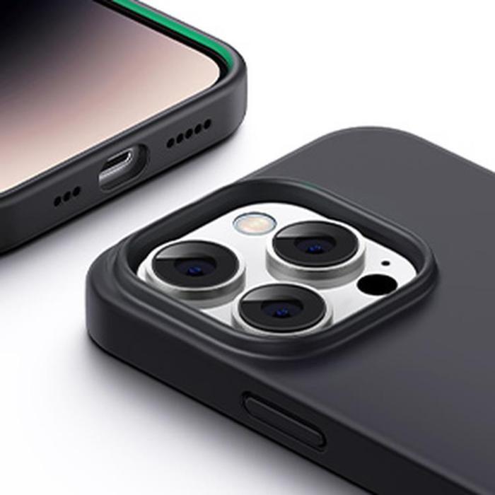 Ugreen - Ugreen iPhone 14 Pro Skal Silky Silicone - Svart