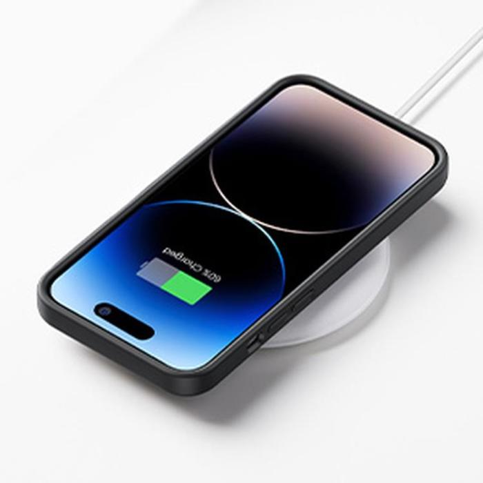 Ugreen - Ugreen iPhone 14 Pro Skal Silky Silicone - Svart