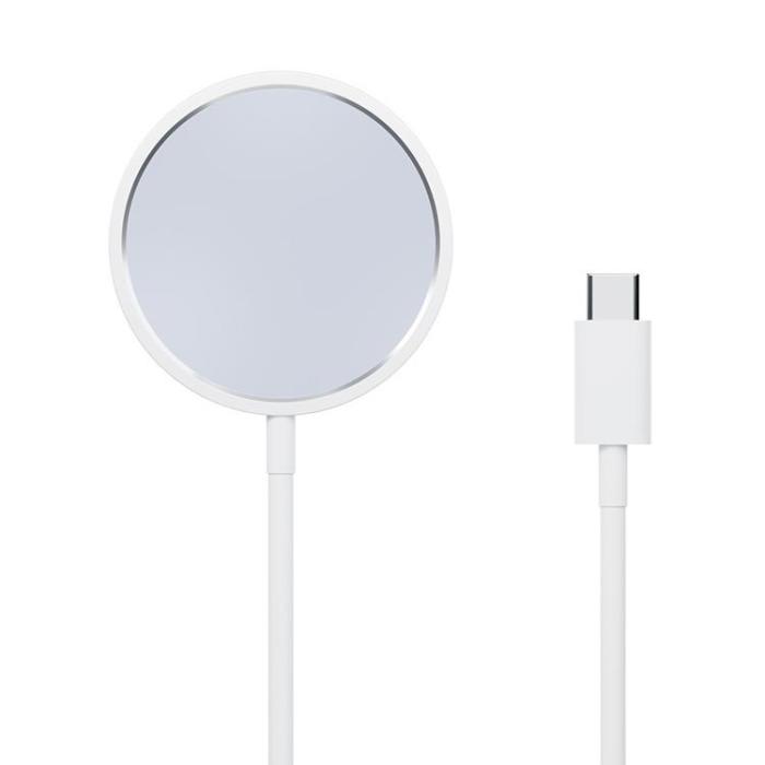Forever - Forever Magnetisk MagSafe Trådlös Laddare 15W - Grå