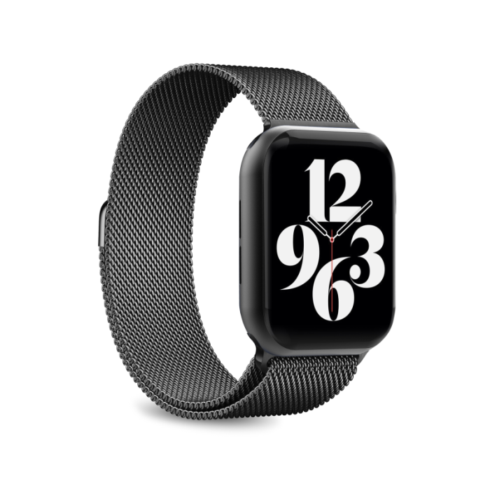 UTGATT1 - Puro MILANESE Armband Apple Watch 38/40 mm - Svart