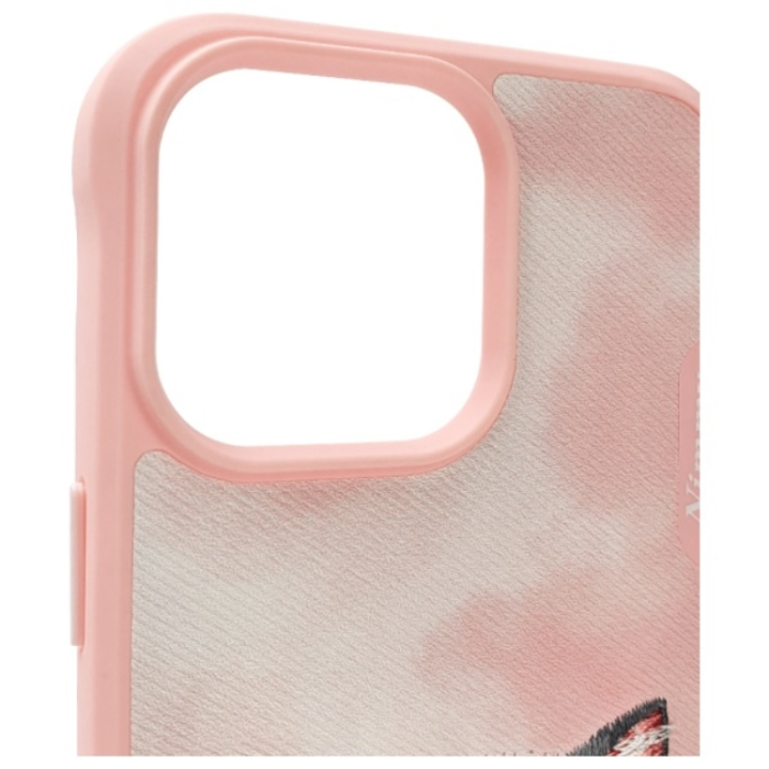 NIMMY - Nimmy iPhone 15 Pro Max Mobilskal Big Eyed Pet 2.0 Cat - Rosa