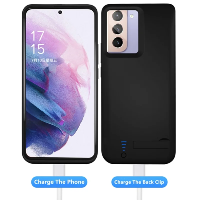A-One Brand - Galaxy S21 4G/ 5G Batteriskal 4800mAh E89 - Svart