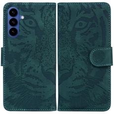 OEM - Samsung Galaxy S26 / S26 Pro Pl&aring;nboksfodral Konstl&auml;der - Gr&ouml;n