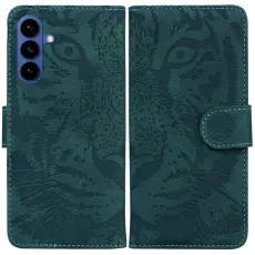 OEM - Samsung Galaxy S26 / S26 Pro Pl&aring;nboksfodral Konstl&auml;der - Gr&ouml;n