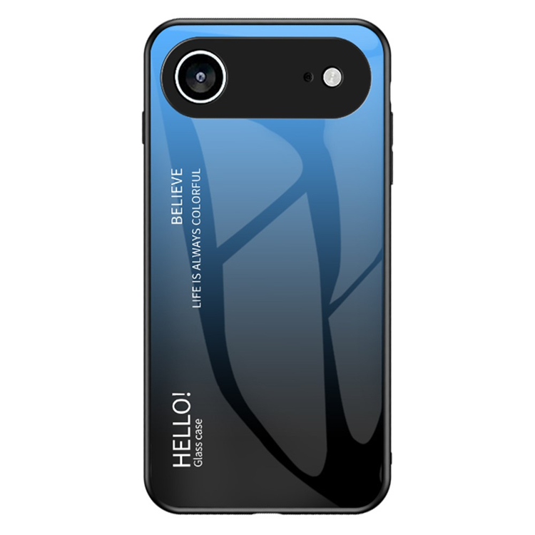iPhone Air Mobilskal Anti-Scratch - Gradient Blå/Svart | 2353 | AlltMobil
