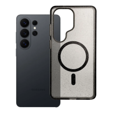 A-One Brand - Mobilskal F&ouml;r Galaxy S26 Ultra Magsafe Clear - Svart Glitter