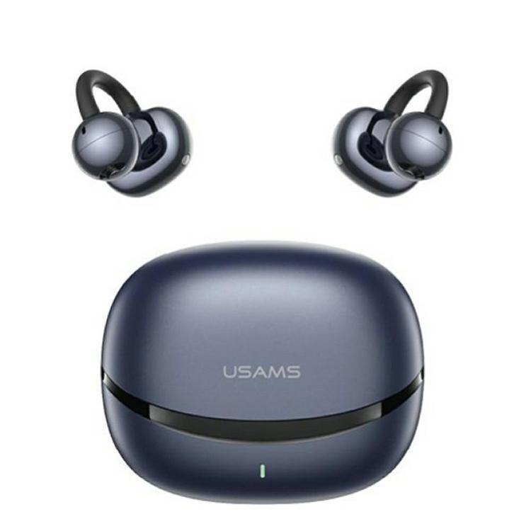 USAMS TWS In-Ear Hörlurar Bluetooth 6.0 Echo Clip-on R03 - Blå | 505771 | AlltMobil