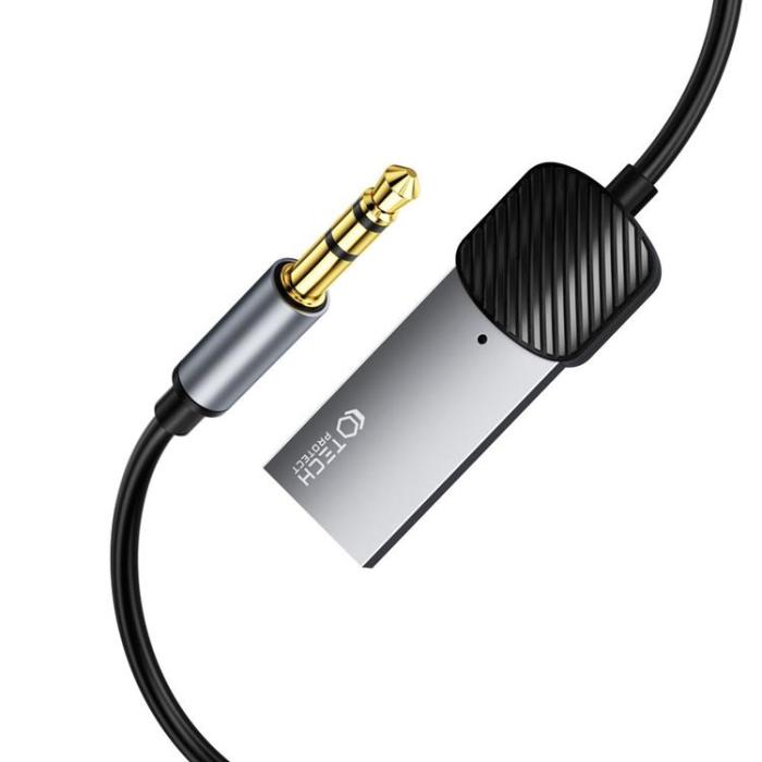 Tech-Protect - Tech-Protect Adapter Aux Bluetooth Ultraboost - Svart