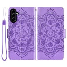 OEM - Pl&aring;nboksfodral f&ouml;r Samsung Galaxy S26 Plus TKonstl&auml;der - Lila
