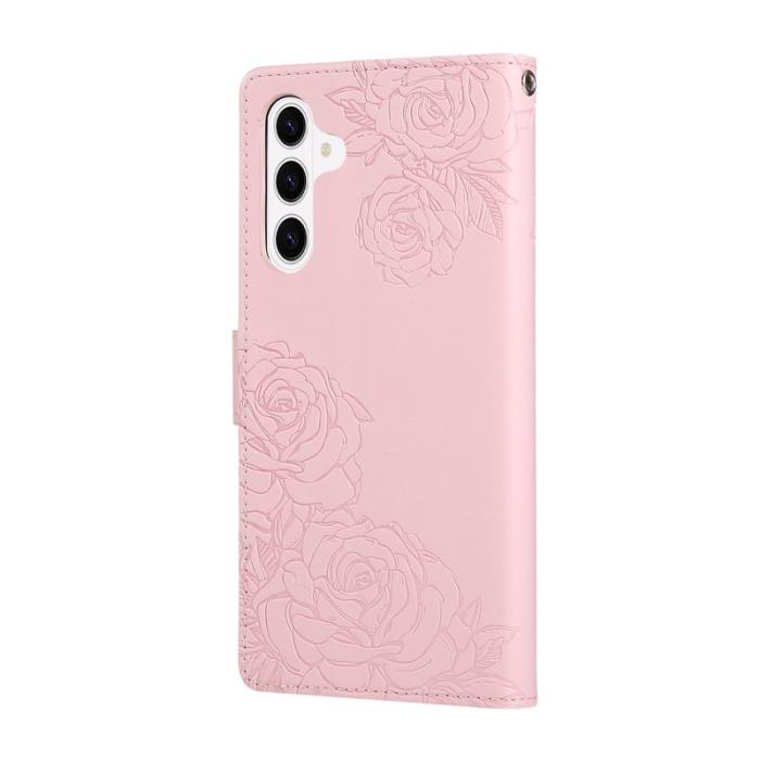OEM - Plånboksfodral för Samsung Galaxy S26 Konstläder 3 kortfack - Roséguld
