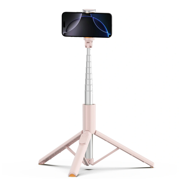 Tech-Protect - Tech-Protect Bluetooth Selfie Stick Tripod - Rosa