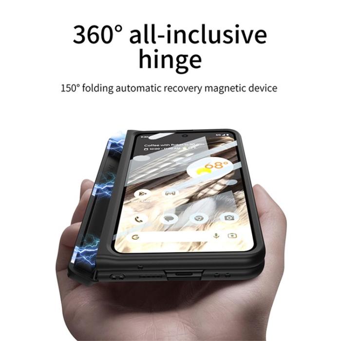 OEM - Google Pixel Fold Mobilskal Korthållare Kickstand - Svart
