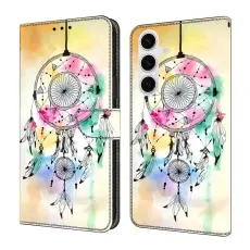 OEM - Samsung Galaxy S26 Pl&aring;nboksfodral Vikbart St&auml;ll Konstl&auml;der M&ouml;nster - Pattern 1