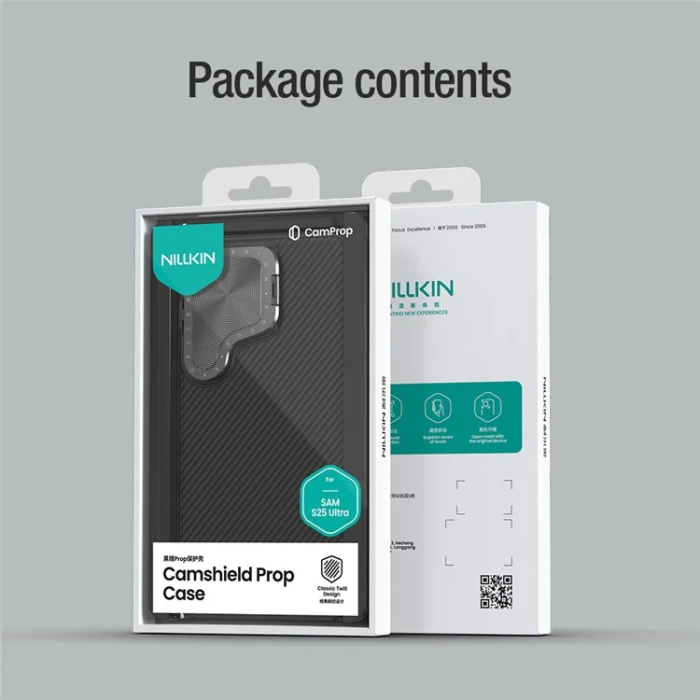 Nillkin - Nillkin Galaxy S25 Ultra Mobilskal Camshield Prop - Svart