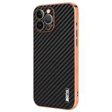 AZNS - AZNS iPhone 13 Pro Fodral Electroplating Svart PU+TPU - Svart