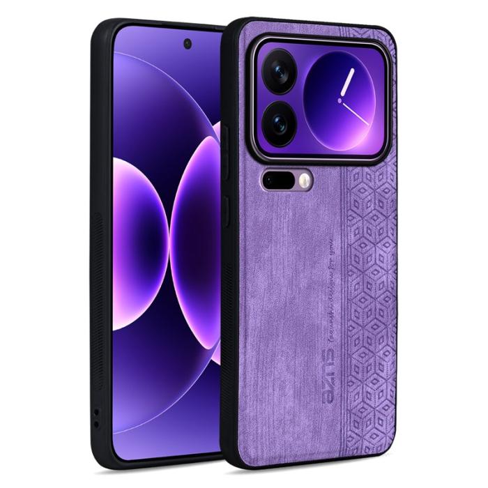 AZNS - AZNS Xiaomi 17 Pro Max Fodral KonstLäder - Skyddande - Lila