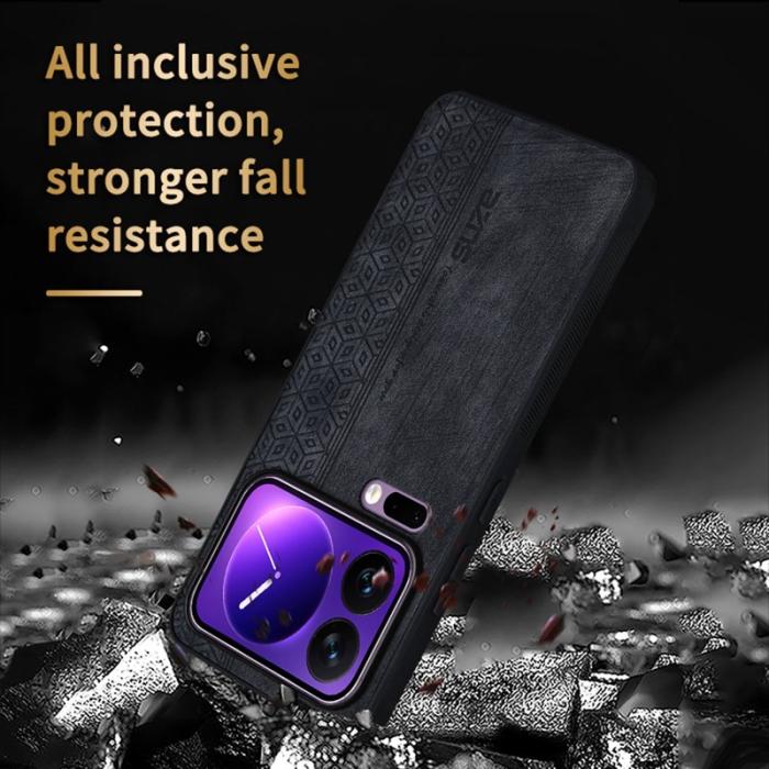 AZNS - AZNS Xiaomi 17 Pro Max Fodral KonstLäder - Skyddande - Lila