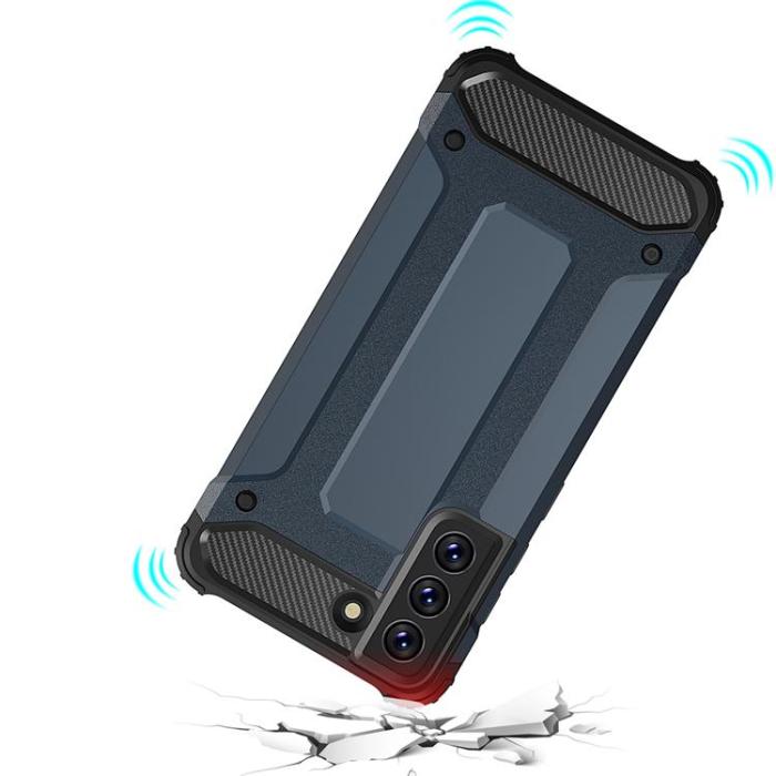 OEM - Hybrid Armor Skal Galaxy S21 FE - Gyllene