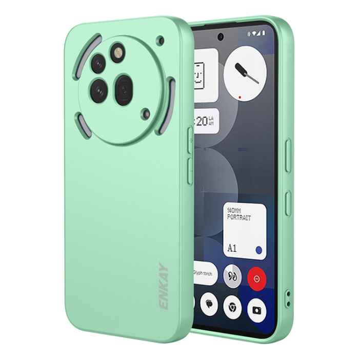ENKAY - ENKAY Nothing Phone (3a) Pro Mobilskal Straight Edge Silikon
