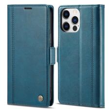 LC.imeeke - LC.IMEEKE iPhone 14 Pro Max Pl&aring;nboksfodral i Konstl&auml;der - Bl&aring;