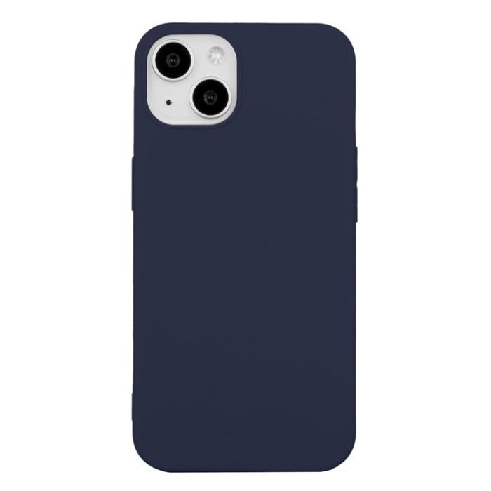 OEM - iPhone 15 Plus Mobilskal TPU Matte Slim-Fit - Blå