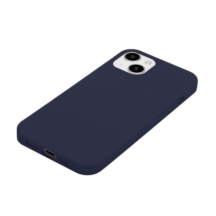 OEM - iPhone 15 Plus Mobilskal TPU Matte Slim-Fit - Blå