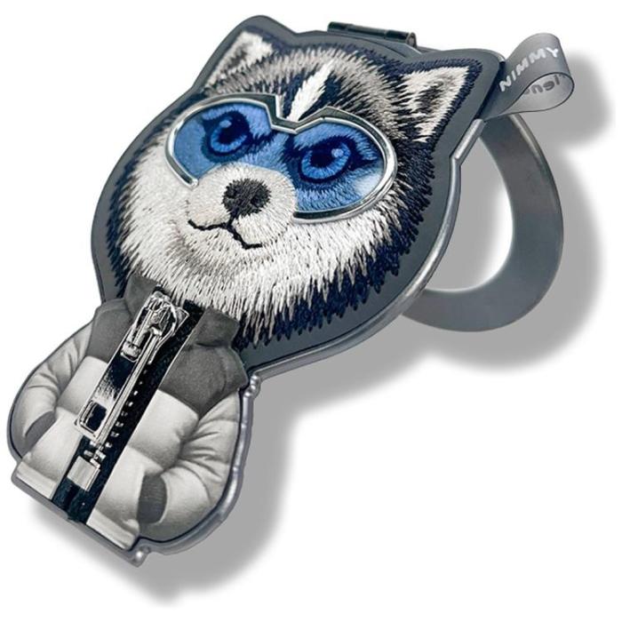 NIMMY - Nimmy Magnetiskt Pendant Cool&Cute 2.0 Wolf - Svart