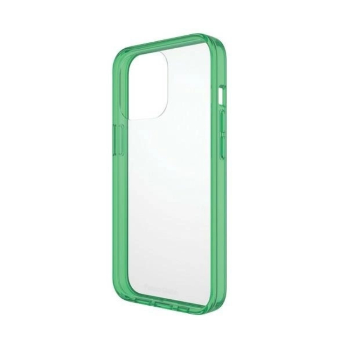 PanzerGlass - PanzerGlass iPhone 13 Pro Mobilskal Antibacterial - Transparent/Grön