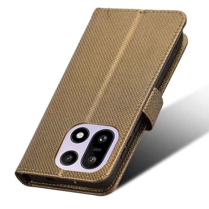 A-One Brand - OnePlus 15 Plånboksfodral Strap Diamond Texture Konstläder