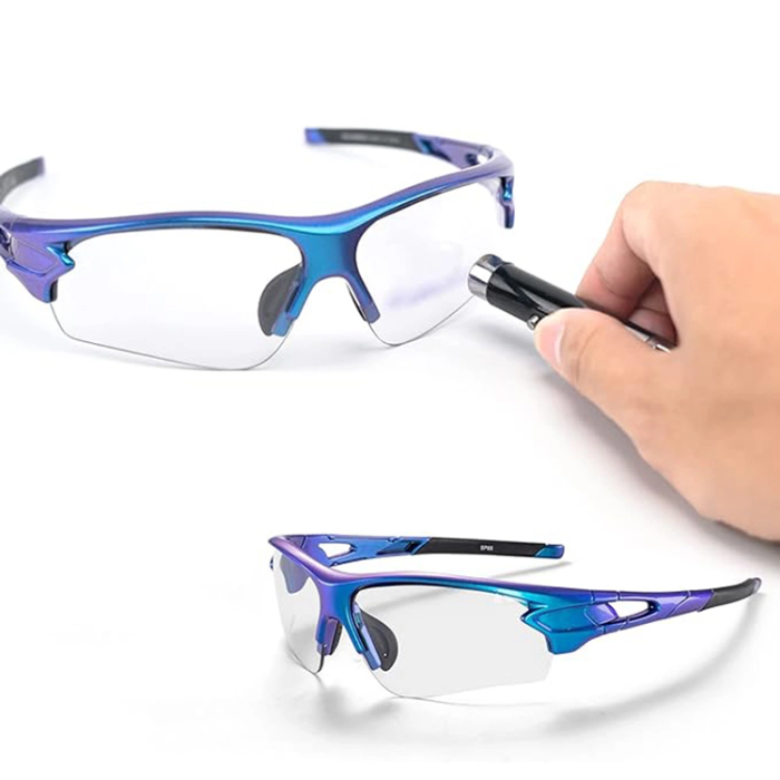 Rockbros - Rockbros photochromic UV400 Cykelglasögon - Blå