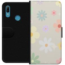 iSecrets - Plånboksfodral till Huawei Y6 (2019) med fejdande blommor