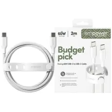 PanzerGlass - Empower by PanzerGlass USB-C till USB-C 60W Kabel 2m Racing