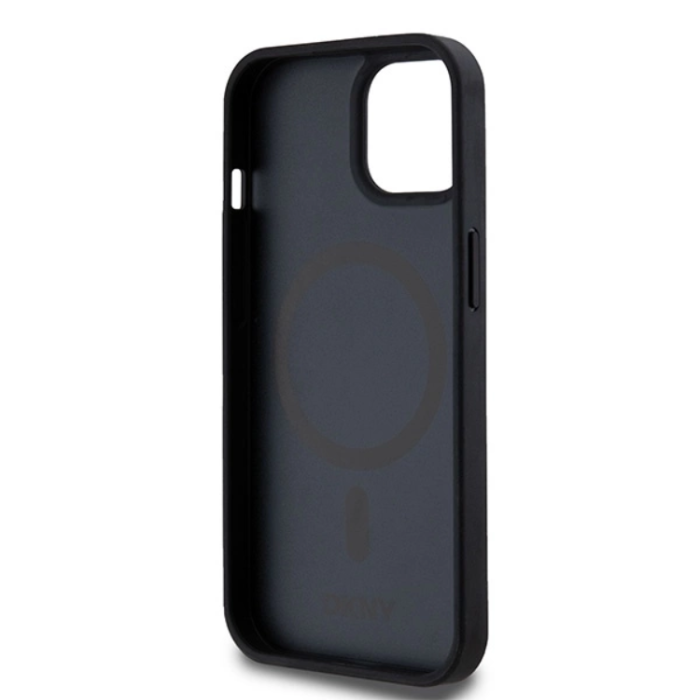 DKNY - DKNY iPhone 15/14/13 Mobilskal Magsafe Läder Printed Pattern