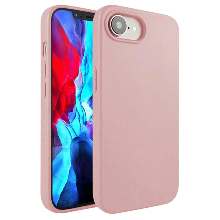 iPhone 16e Mobilskal Biodegradable Wheat Straw (Rosa) | 2353 | AlltMobil