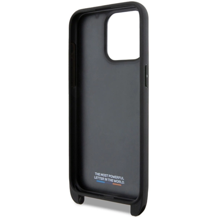 BMW - BMW iPhone 15 Pro Halsbandsskal M Edition Carbon Tricolor