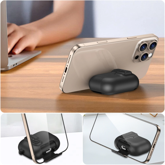 Tech-Protect - Tech-Protect Apple Airpods Pro 3 Skal Slim Hook - Svart