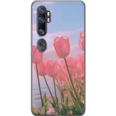 Gustaf - Mobilskal till Xiaomi Mi Note 10 med Rosa Tulpaner