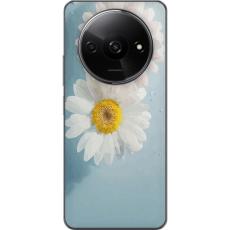 iSecrets - Genomskinligt Skal kompatibel med Xiaomi Redmi A3 med Sommarblommor