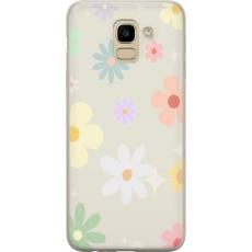 iSecrets - Mobilskal till Samsung Galaxy J6 med fejdande blommor