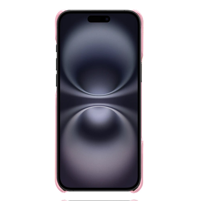 A-One Brand - iPhone 17 Air Mobilskal Korthållare Dual - Roséguld