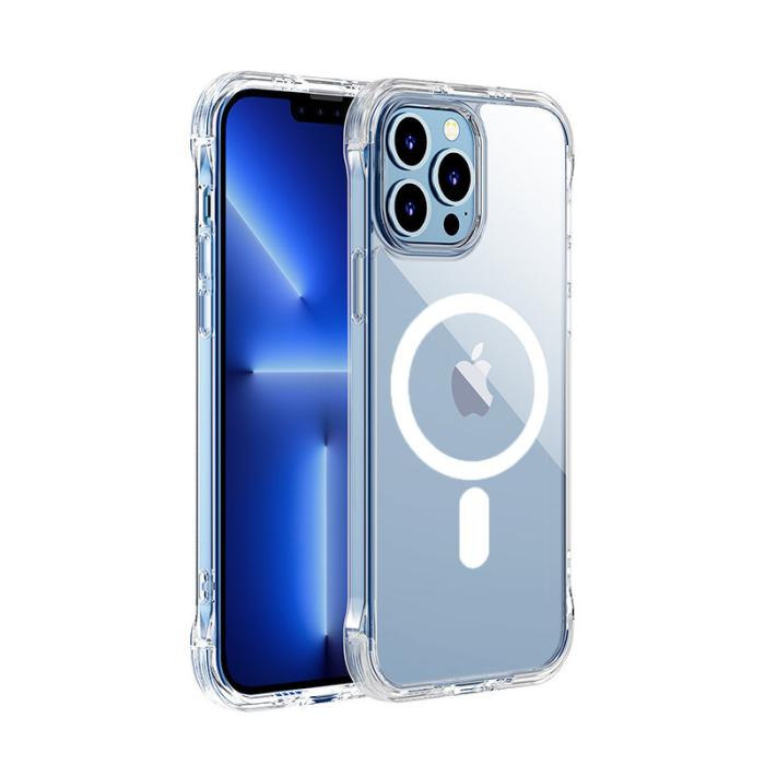 Joyroom - Joyroom Defender Magsafe Skal iPhone 13 - Transparent