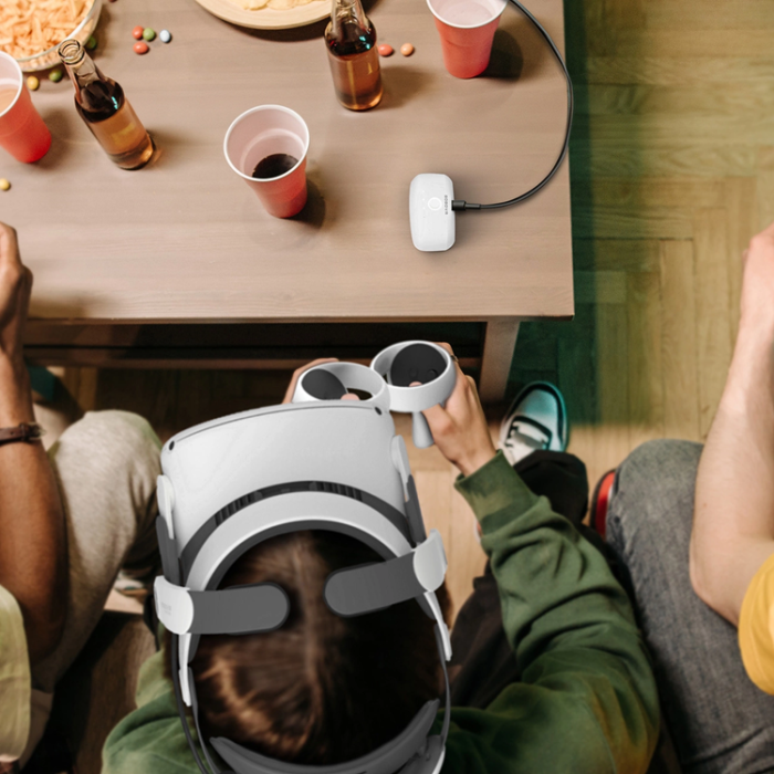 BoboVR - BoboVR Avlastningsrem för Meta Quest 2 VR-glasögon + B2 externt Batteri