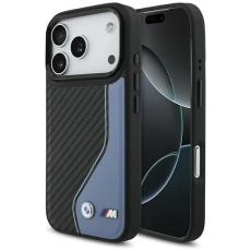 BMW - BMW iPhone 17 Pro Mobilskal MagSafe M Carbon Logo - Blå