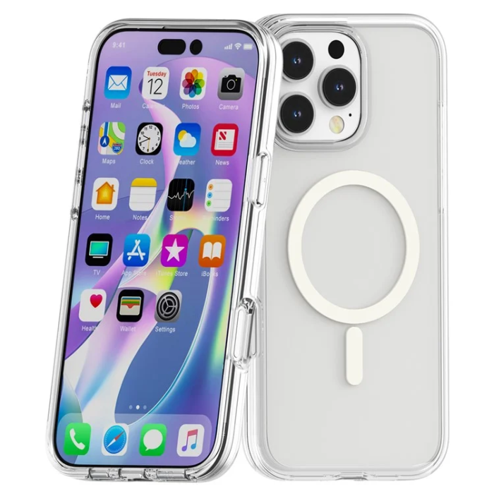 A-One Brand - iPhone 16 Pro Mobilskal MagSafe - Transparent
